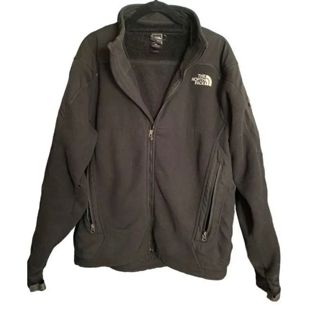 The north face TNF, men’s winter fall fleece full zip jacket S/medium unisex 